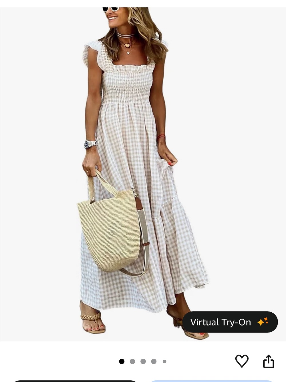 Gingham dress